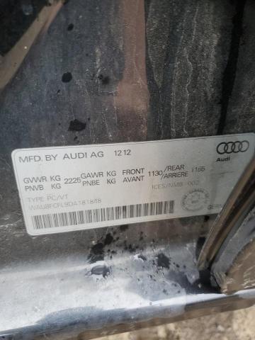 2013 Audi A4 Premium VIN: WAUBFCFL9DA181848 Lot: 55366144