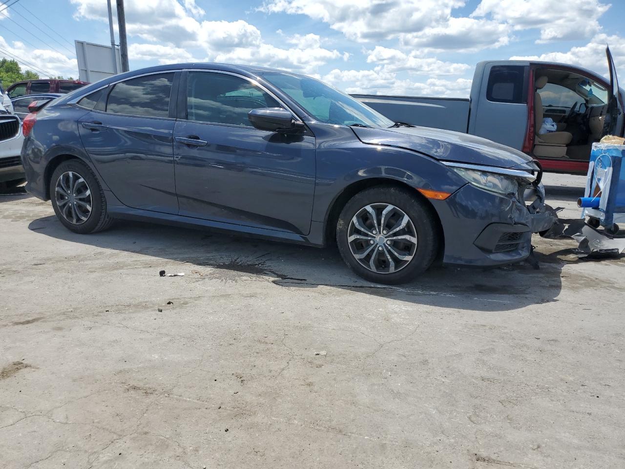 2018 Honda Civic Lx vin: 19XFC2F57JE019265