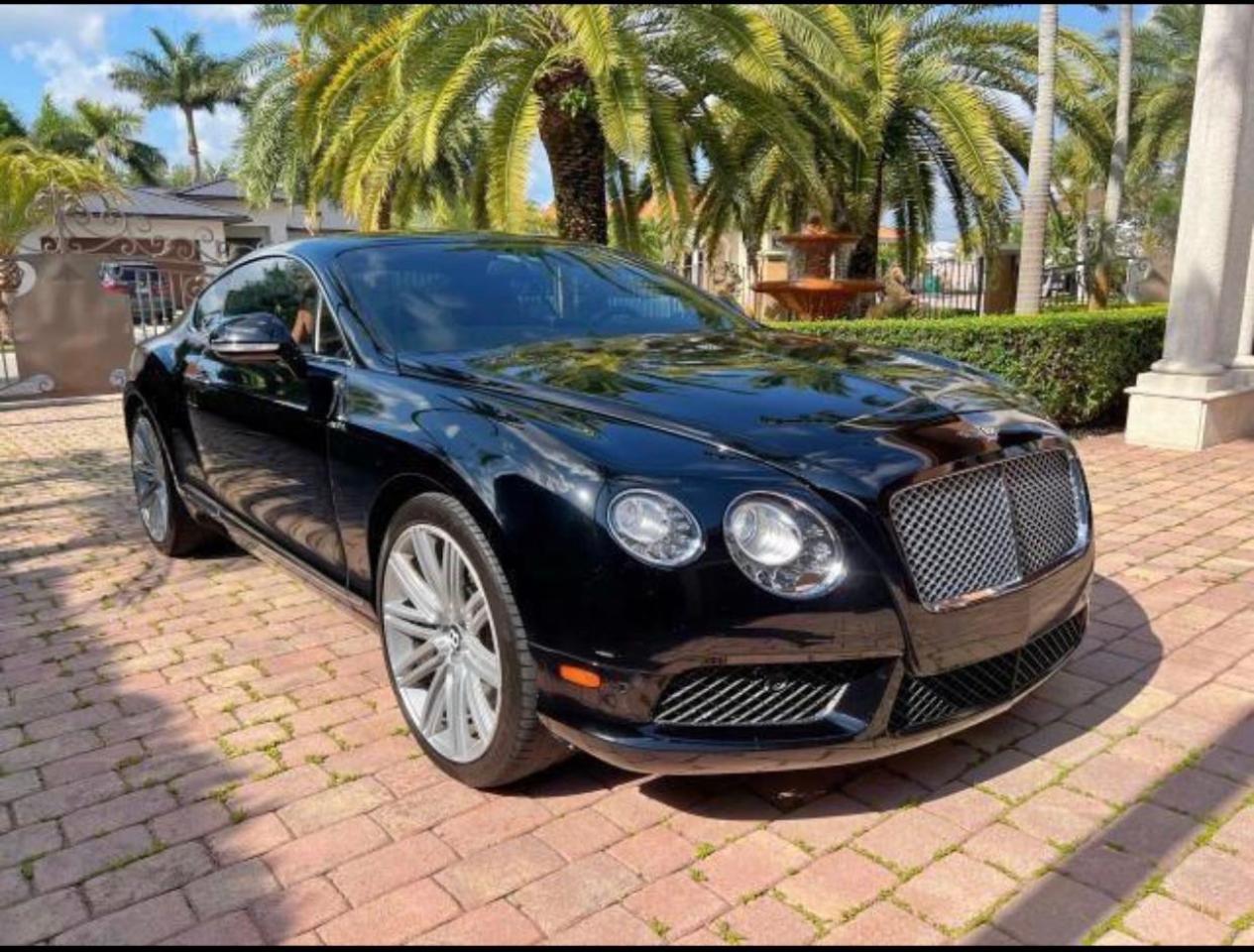 2014 Bentley Continental Gt Speed vin: WBS8M9G59J5K98628