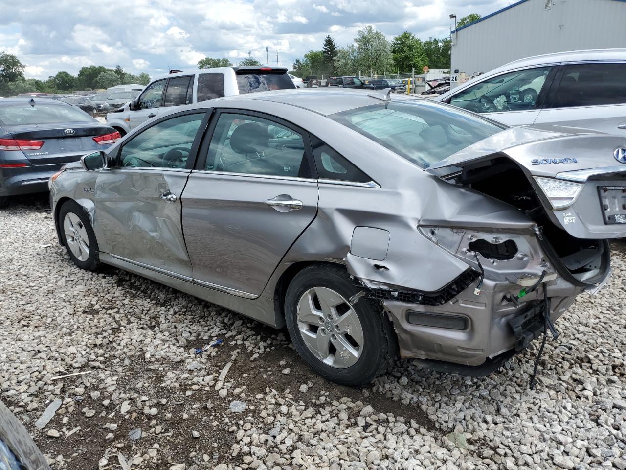 KMHEC4A46BA017321 2011 Hyundai Sonata Hybrid