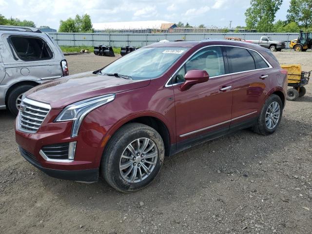 2017 Cadillac Xt5 Luxury VIN: 1GYKNBRS5HZ278081 Lot: 55738794