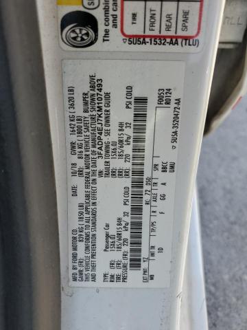 2019 FORD FIESTA SE - 3FADP4EJ7KM107493