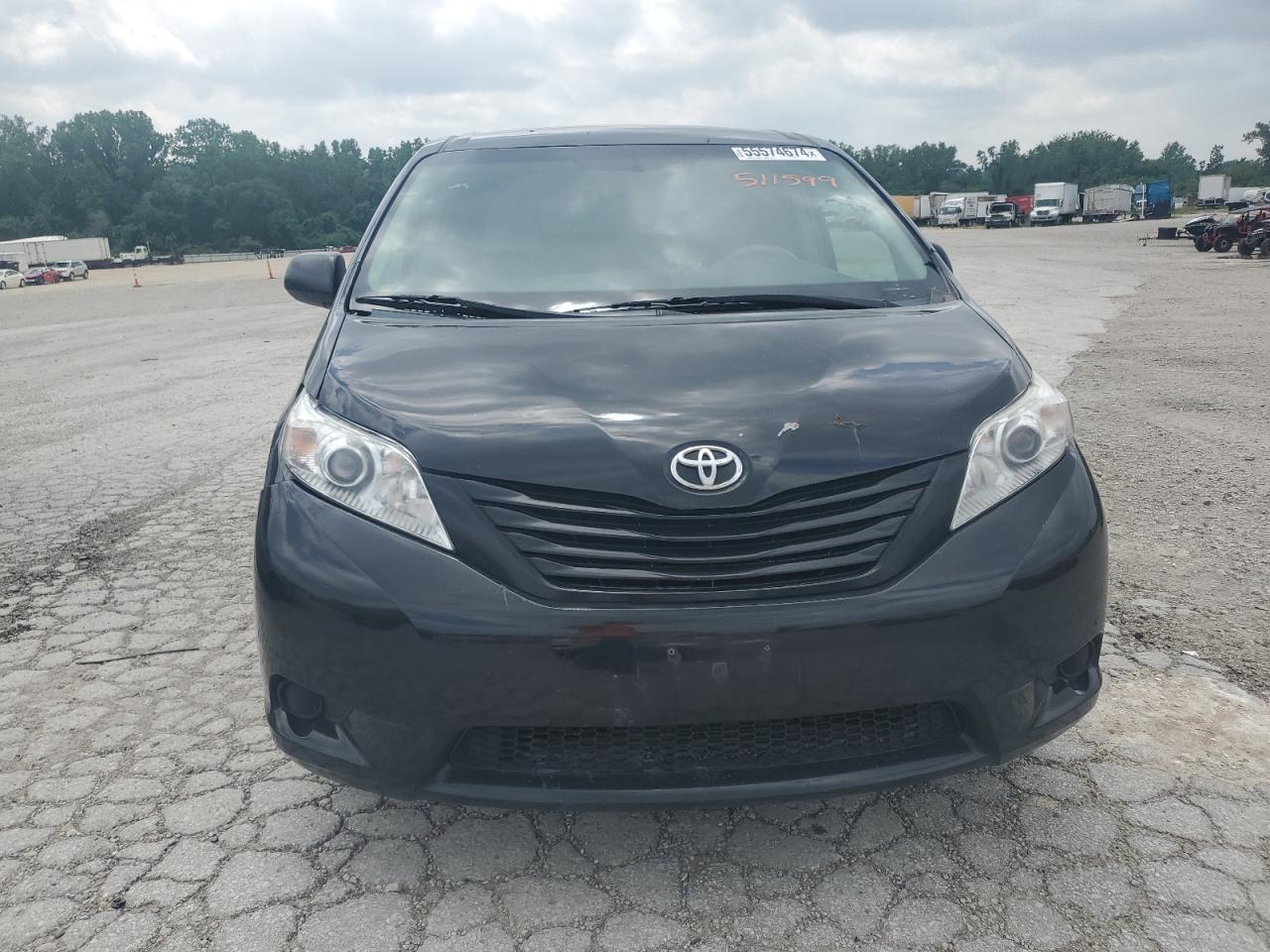 5TDZK3DC5ES511599 2014 Toyota Sienna