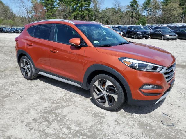 2017 Hyundai Tucson Limited VIN: KM8J3CA23HU417044 Lot: 52769844