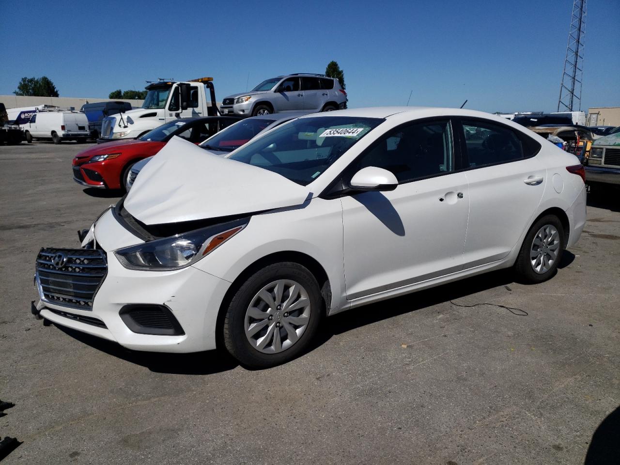 2021 Hyundai Accent Se vin: 3KPC24A61ME142968