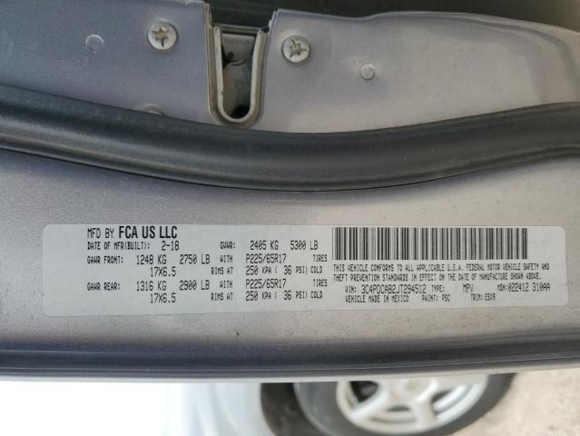 2018 Dodge Journey Se VIN: 3C4PDCAB2JT294512 Lot: 54135754