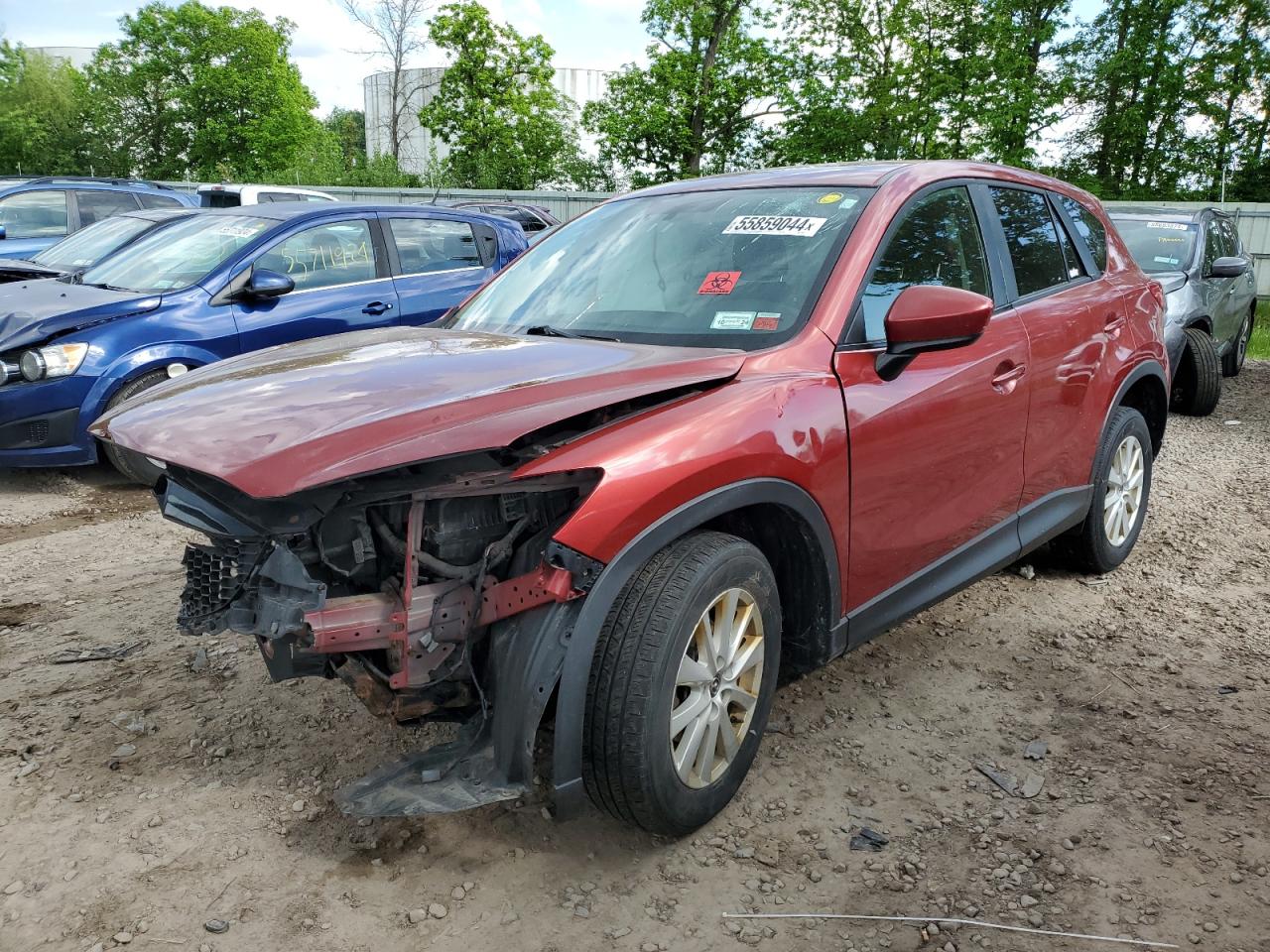 JM3KE4CE2D0108657 2013 Mazda Cx-5 Touring