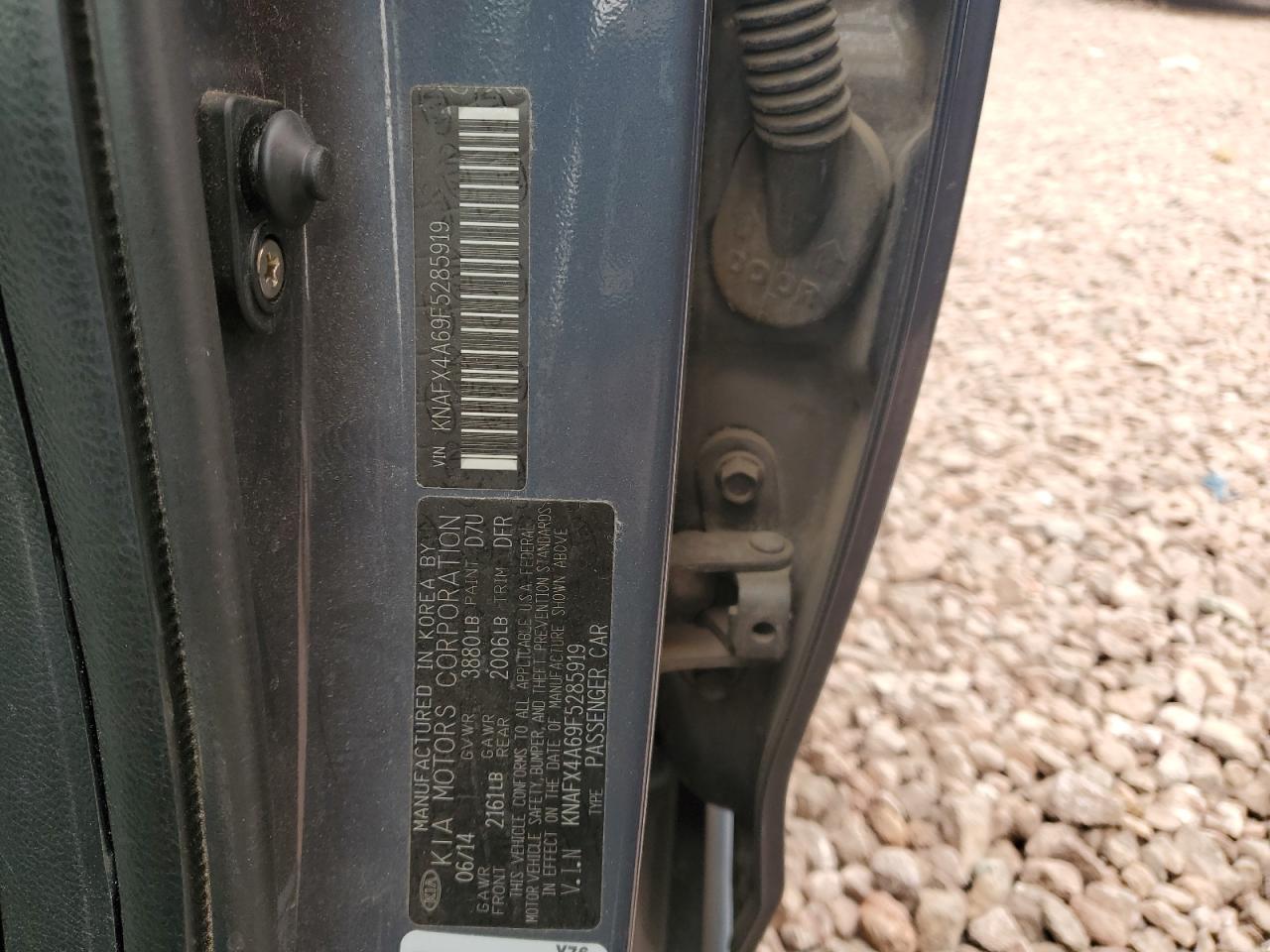 KNAFX4A69F5285919 2015 Kia Forte Lx