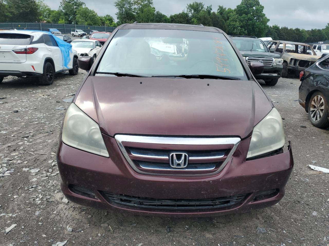 Lot #2581038421 2007 HONDA ODYSSEY EX