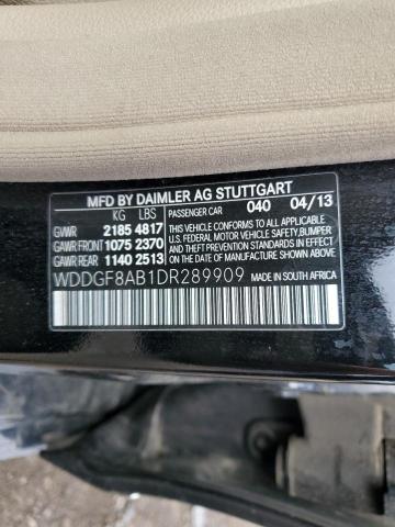 VIN WDDGF8AB1DR289909 2013 Mercedes-Benz C-Class, 3... no.12