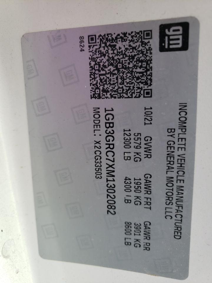 1GB3GRC7XM1302082 2021 Chevrolet Express G3500