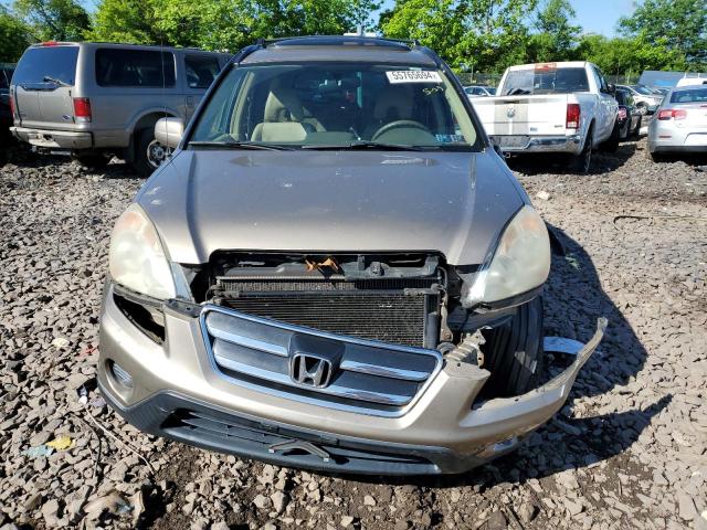 2005 Honda Cr-V Se VIN: SHSRD78915U320369 Lot: 55765694