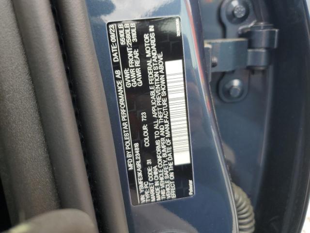 2024 Polestar 2 VIN: YSMFE3KA9RL234818 Lot: 55708724