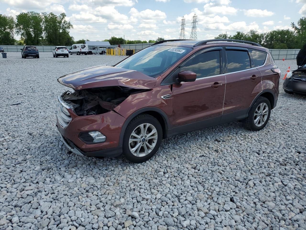 2018 Ford Escape Se vin: 1FMCU0GD7JUC61707