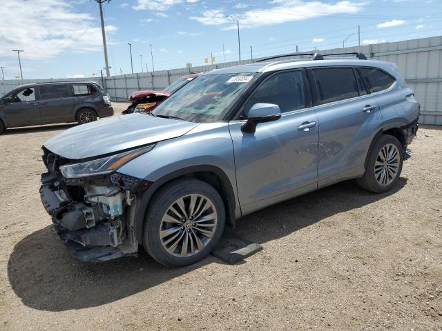 VIN 5TDFZRBH5MS080521 2021 Toyota Highlander, Platinum no.1