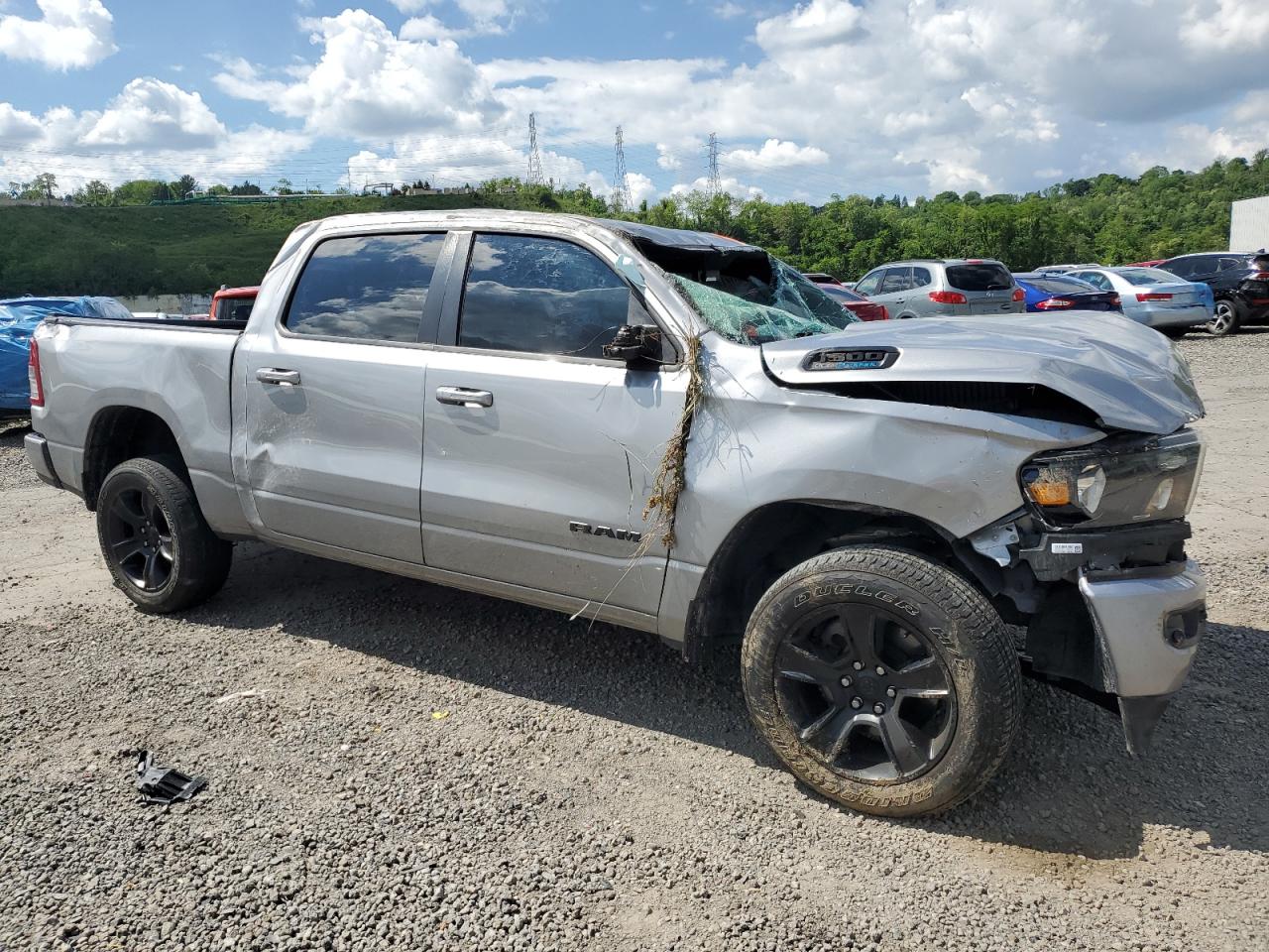 2021 Ram 1500 Big Horn/Lone Star vin: 1C6SRFFT5MN587136