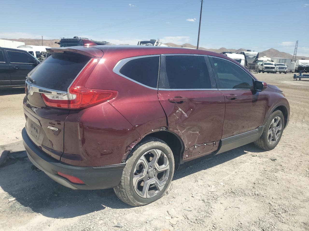 Lot #2662723352 2019 HONDA CR-V EXL