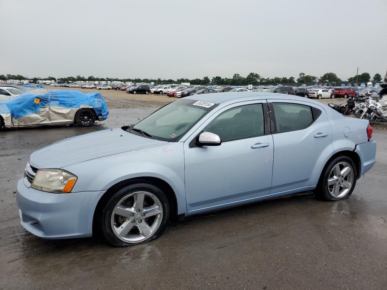 2013 Dodge Avenger Sxt vin: 1C3CDZCG3DN531432