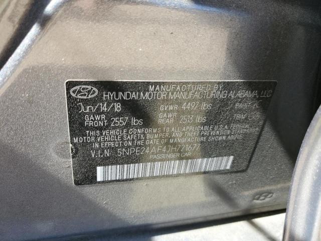 2018 Hyundai Sonata Se VIN: 5NPE24AF4JH721677 Lot: 56247594