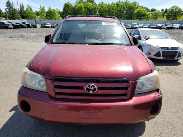 2005 Toyota Highlander Limited VIN: JTEDP21A350071731 Lot: 54985204