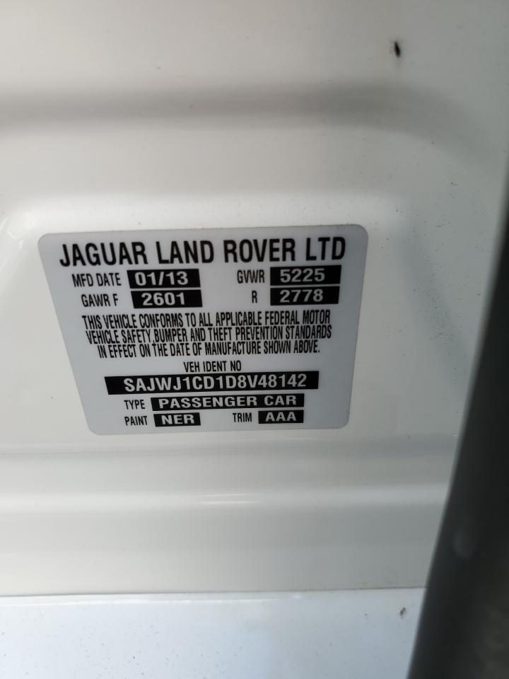 SAJWJ1CD1D8V48142 2013 Jaguar Xj