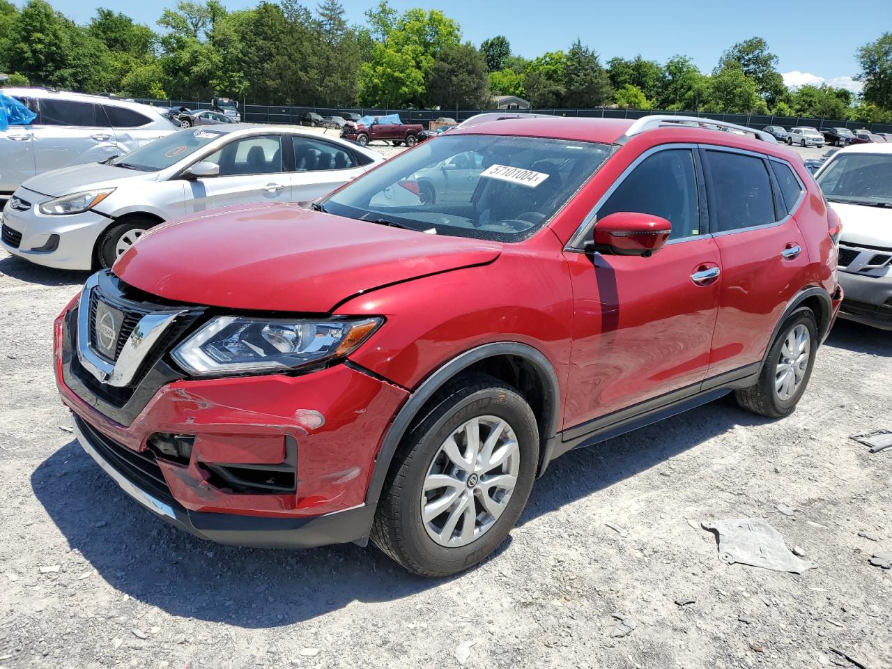 2017 Nissan Rogue S vin: JN8AT2MT8HW405080