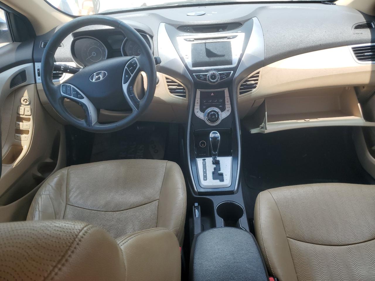 KMHDH4AE5CU206001 2012 Hyundai Elantra Gls