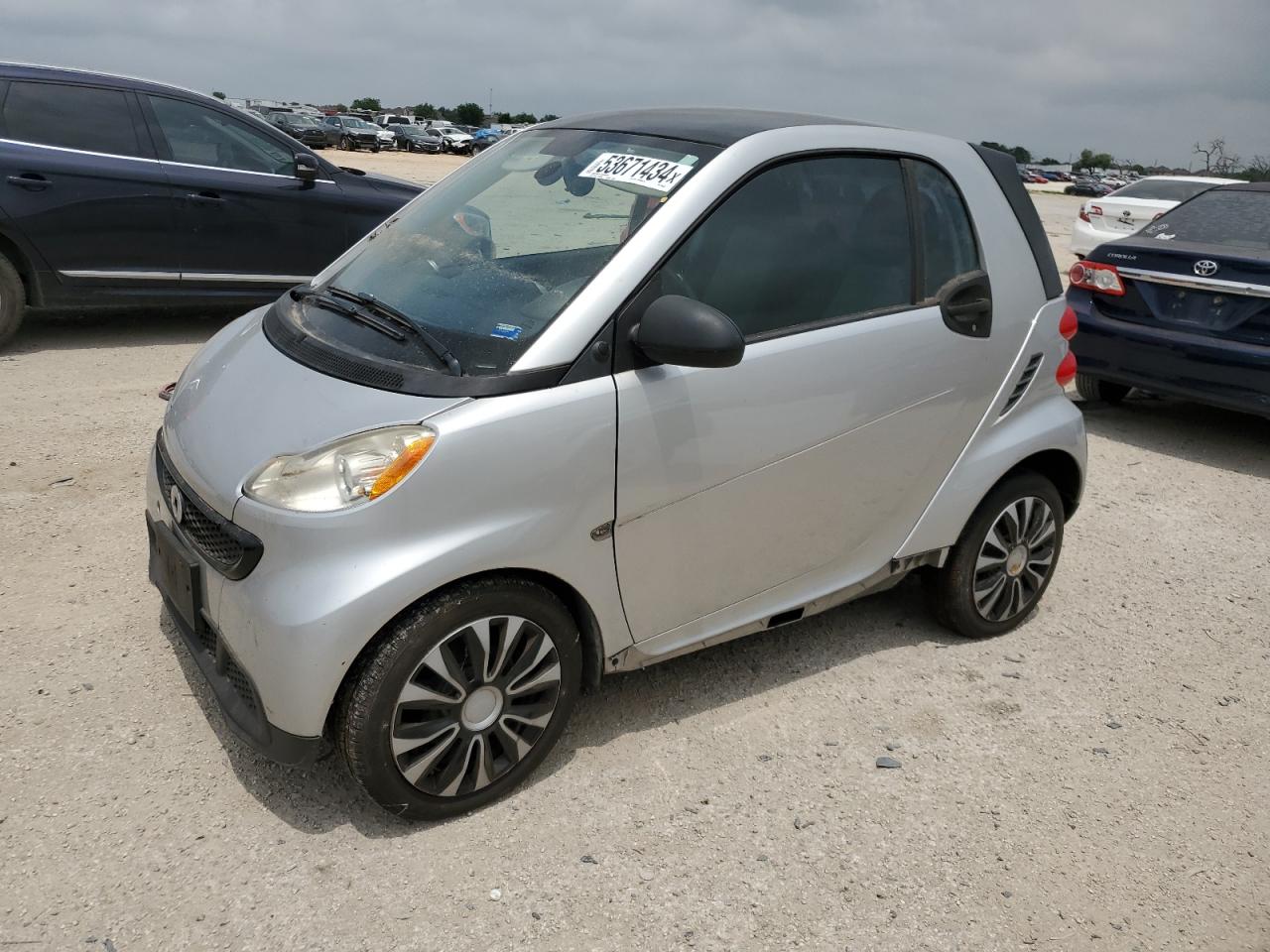 2013 Smart Fortwo Pure vin: WMEEJ3BA7DK659330