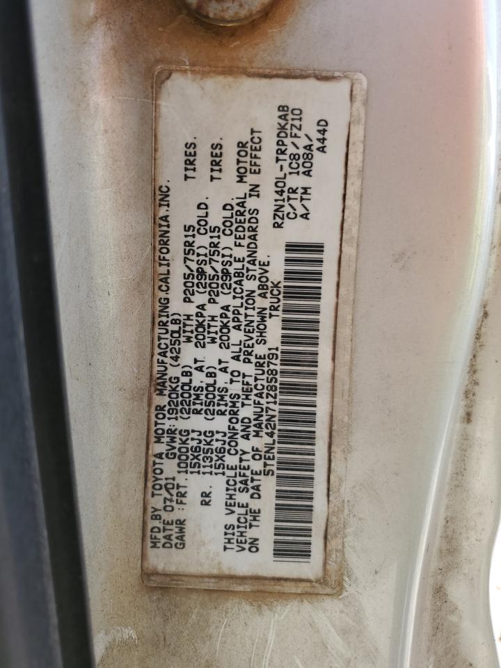 5TENL42N71Z858791 2001 Toyota Tacoma