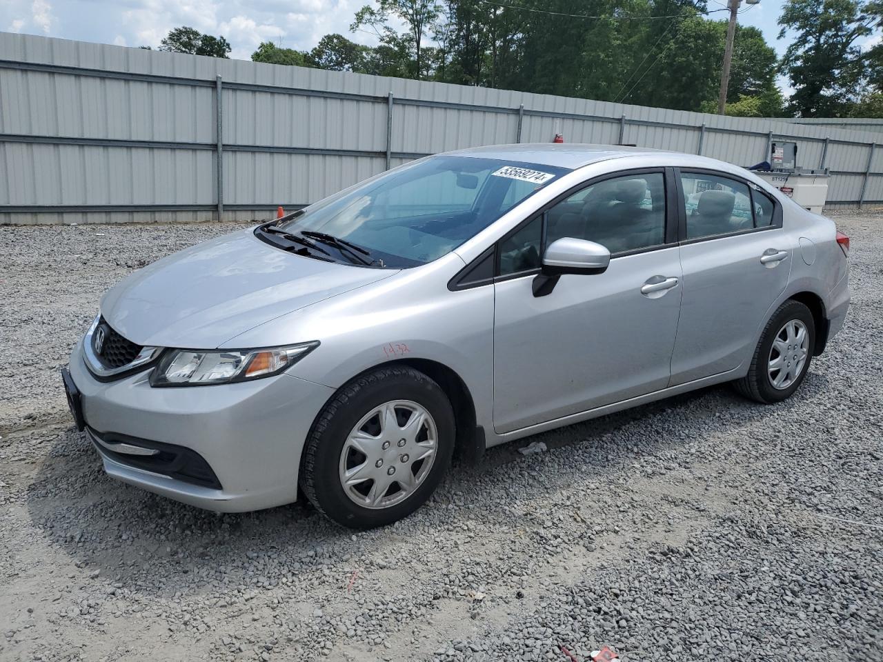 2015 Honda Civic Lx vin: 19XFB2F54FE280640