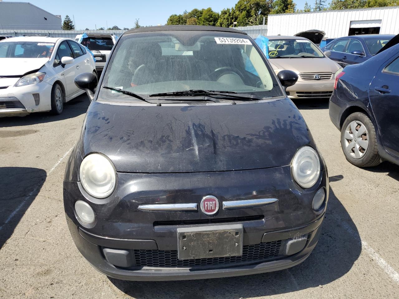 2012 Fiat 500 Pop vin: 3C3CFFDR3CT223409