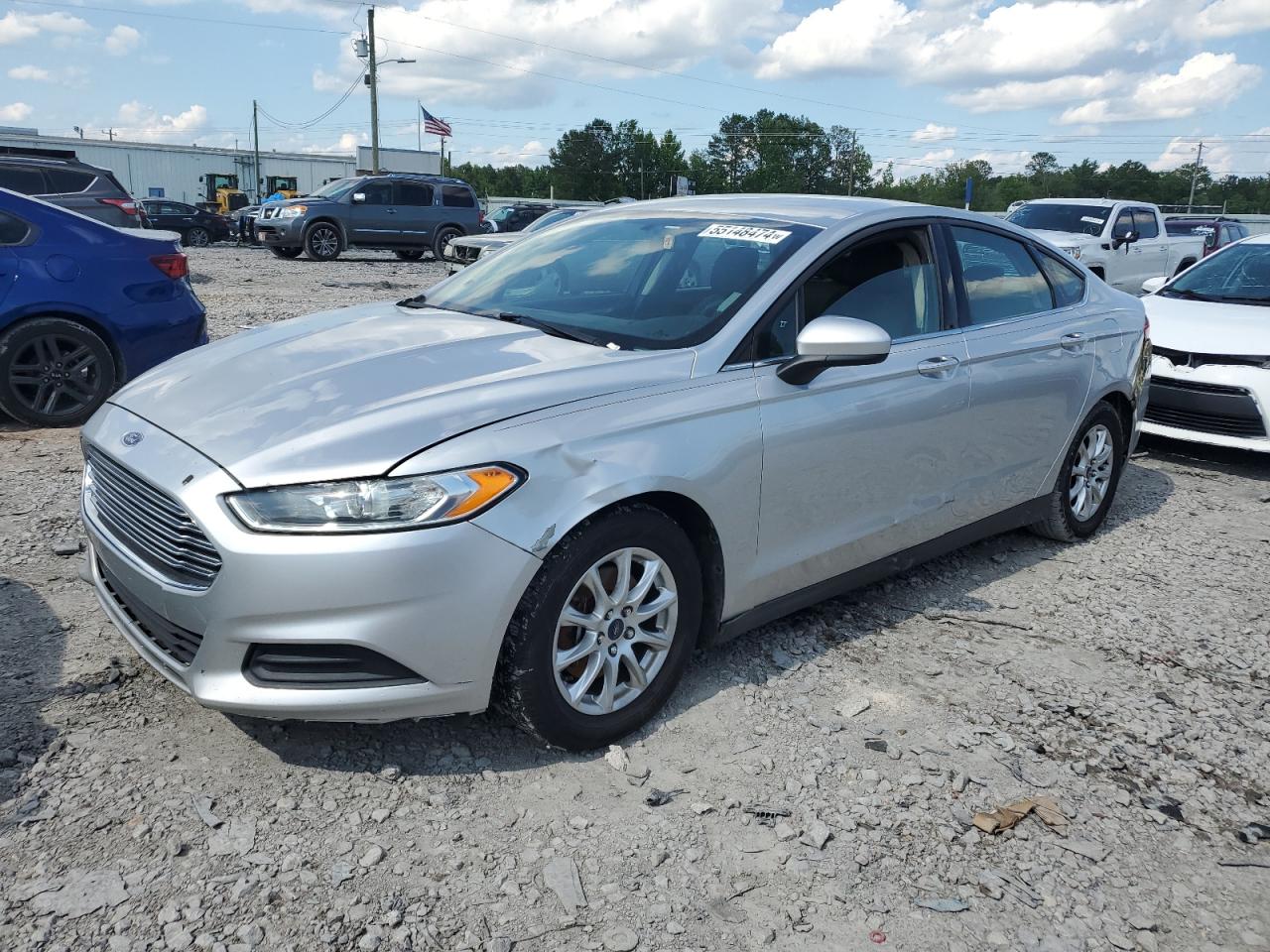 2016 Ford Fusion S vin: 3FA6P0G7XGR255280