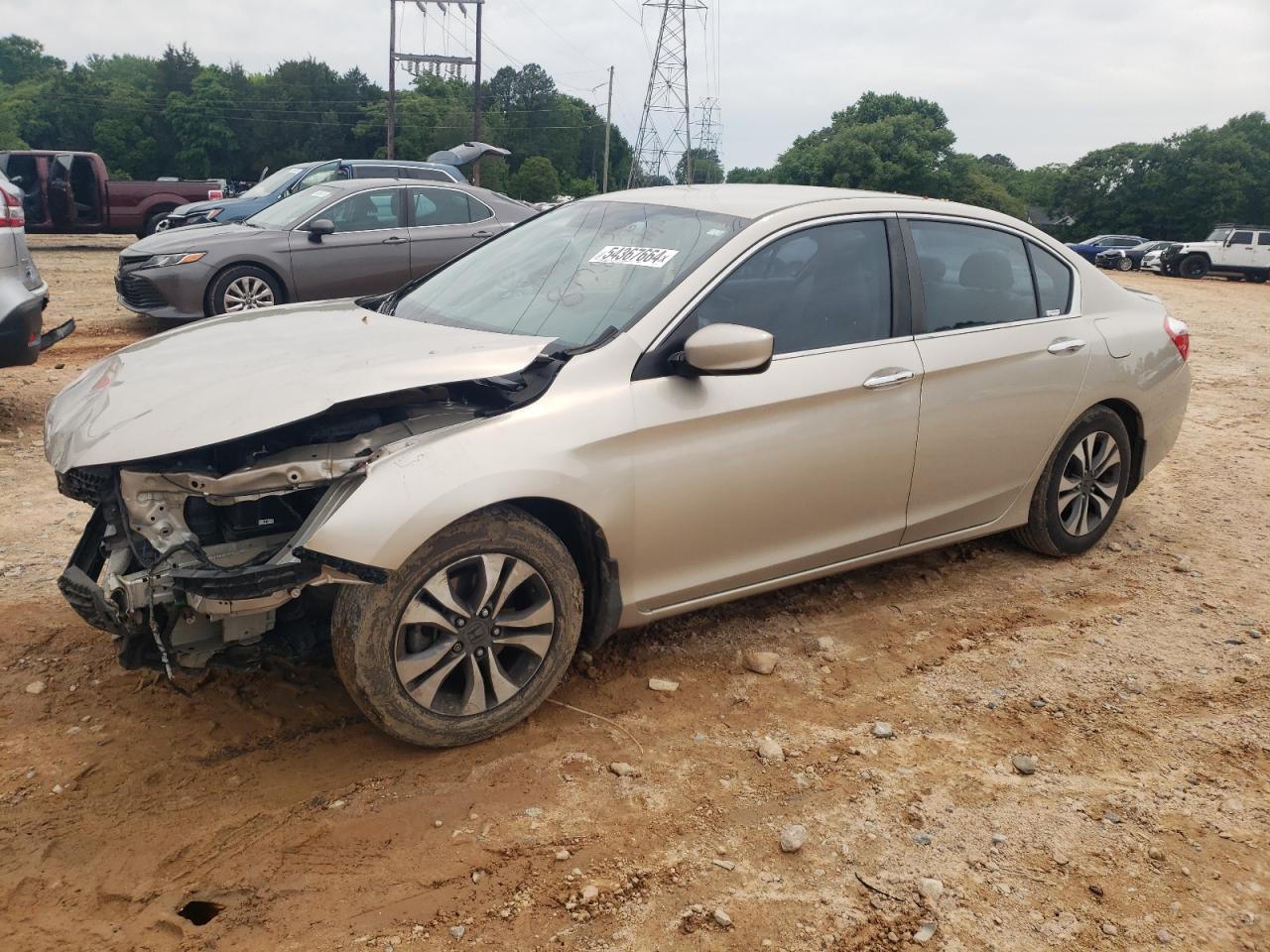 1HGCR2F30DA048728 2013 Honda Accord Lx