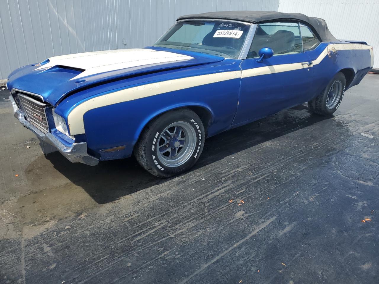 3J67K2M160111 1972 Oldsmobile Cutlass Su