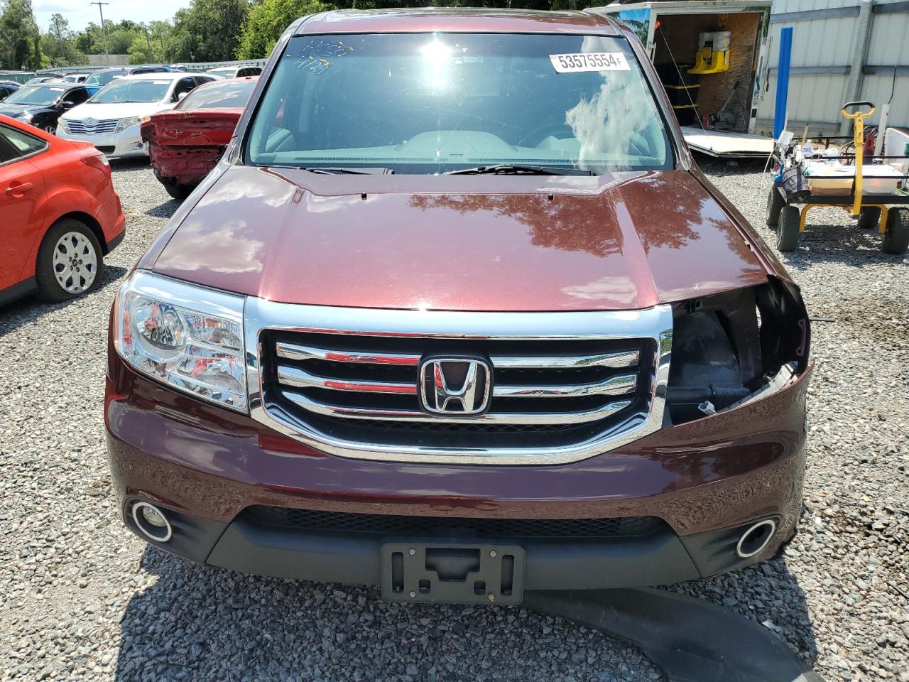 5FNYF3H51FB014552 2015 Honda Pilot Exl