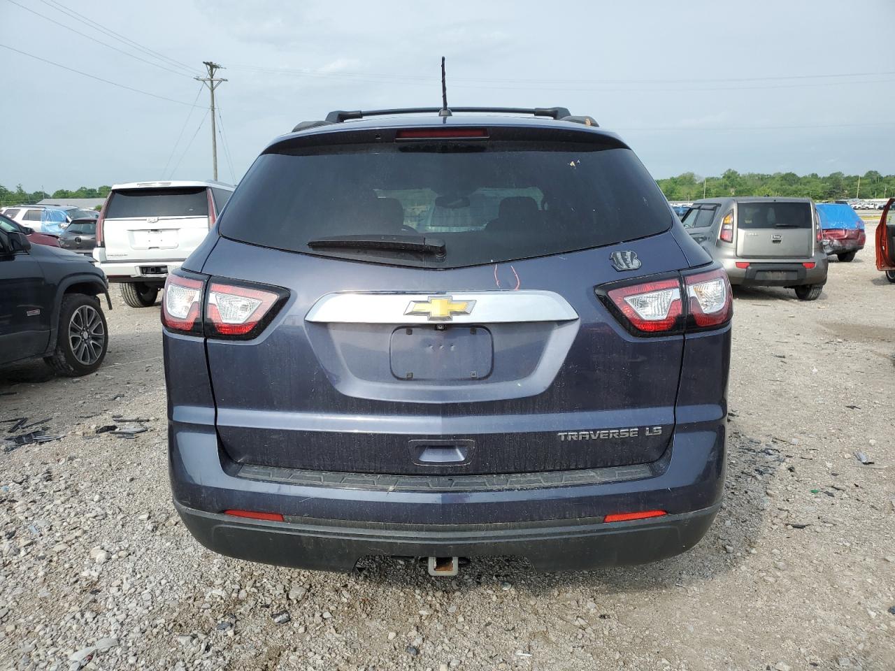 1GNKRFKD8EJ102303 2014 Chevrolet Traverse Ls