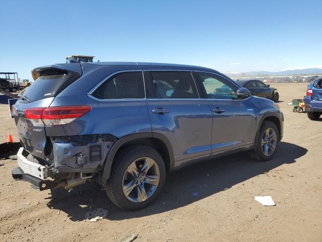 2017 Toyota Highlander Hybrid Limited VIN: 5TDDGRFHXHS027701 Lot: 54081384