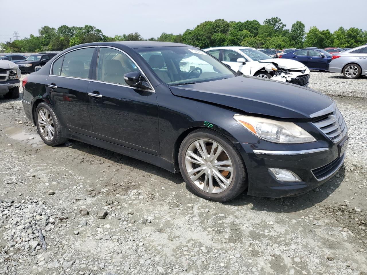 KMHGC4DDXDU234022 2013 Hyundai Genesis 3.8L