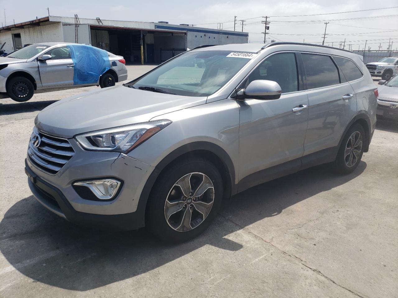 KM8SM4HF8FU127802 2015 Hyundai Santa Fe Gls