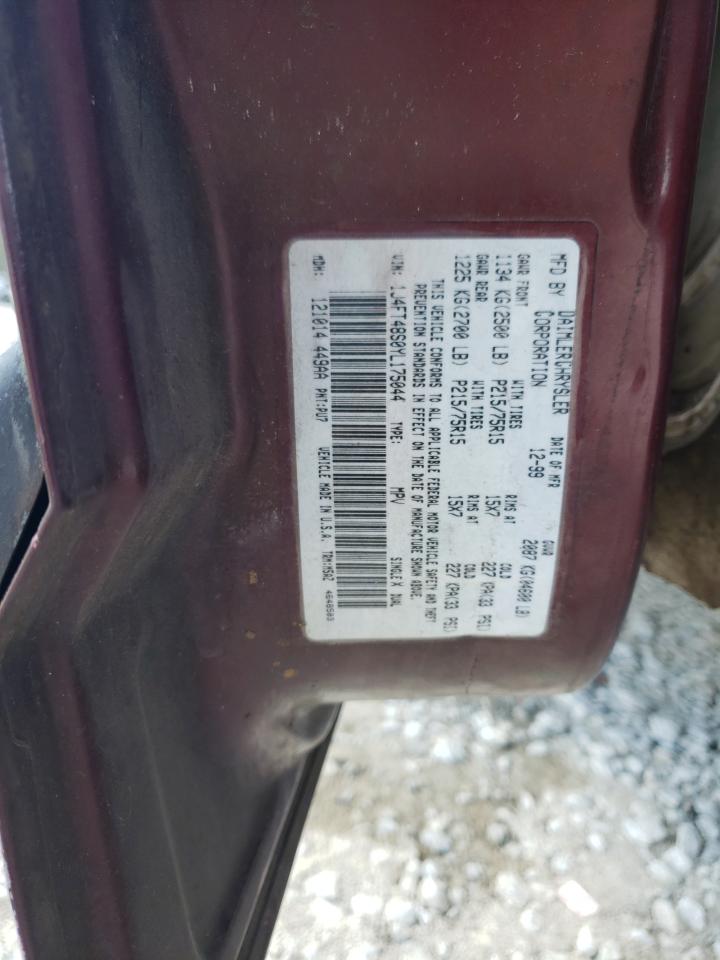 1J4FT48S0YL175044 2000 Jeep Cherokee Sport