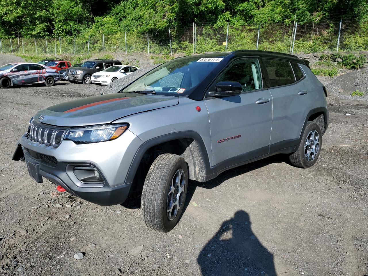 Lot #2994088365 2022 JEEP COMPASS TR