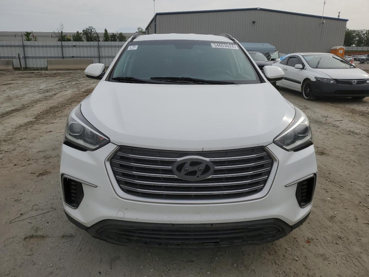 KM8SM4HF7HU224783 2017 Hyundai Santa Fe Se