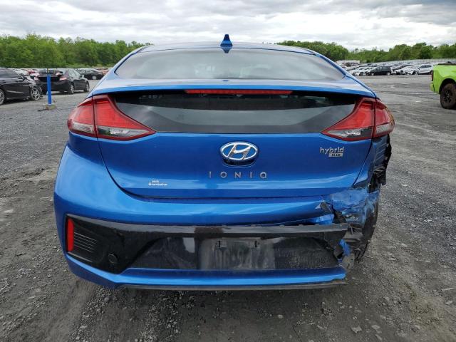 2017 Hyundai Ioniq Blue VIN: KMHC65LC6HU057009 Lot: 55368804