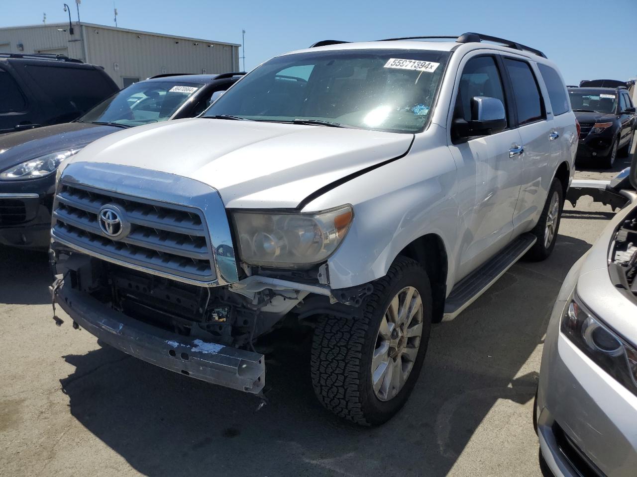 5TDBY67AX8S013320 2008 Toyota Sequoia Platinum