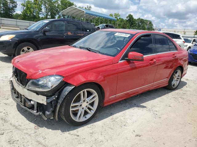 2013 Mercedes-Benz C 250 VIN: WDDGF4HB0DR275322 Lot: 53591784