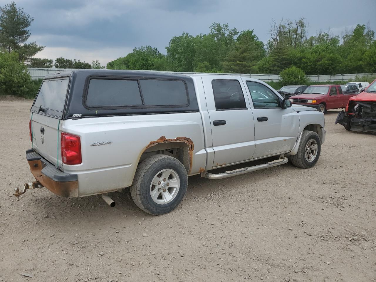 1D7HW48K08S594240 2008 Dodge Dakota Quad Slt