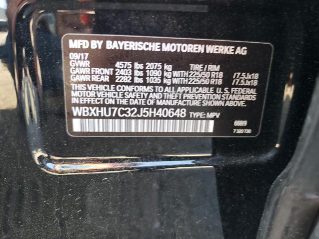 VIN WBXHU7C32J5H40648 2018 BMW X1, Sdrive28I no.13