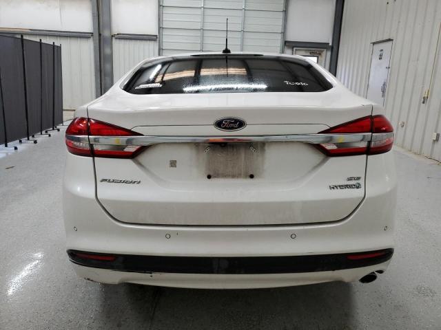 2017 Ford Fusion Se Hybrid VIN: 3FA6P0LUXHR400492 Lot: 53432764