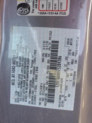 2007 Ford Mustang VIN: 1ZVFT80N975289286 Lot: 53297124