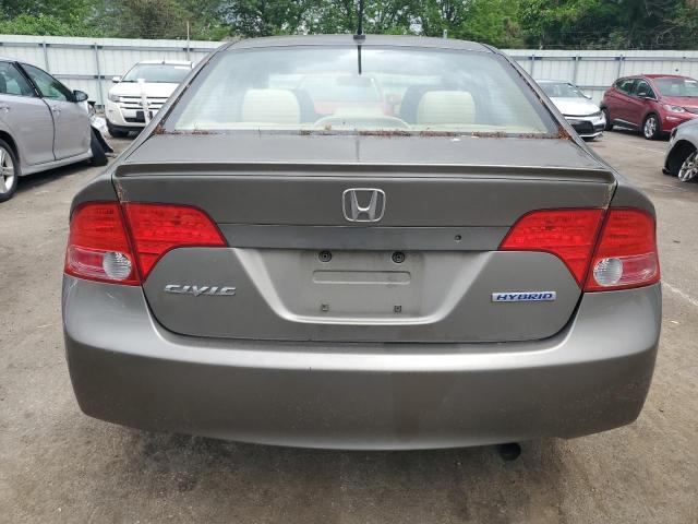 2007 Honda Civic Hybrid VIN: JHMFA36227S027795 Lot: 54054294